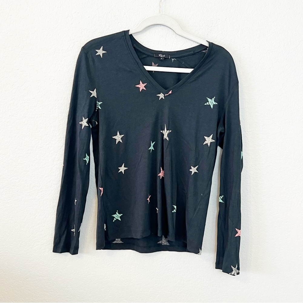 Rails Star Print‎ Long Sleeve Top